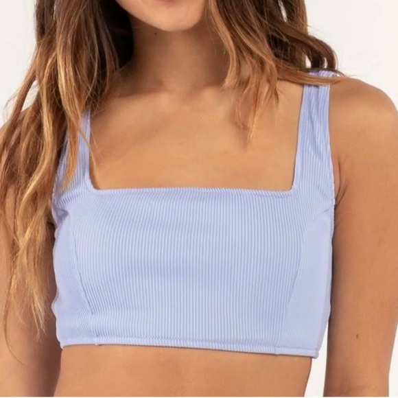 ROXY BRAND NEW ACTIVE TANKINI SPORTS BRA BIKINI TOP SIZE M - Picture 1 of 6